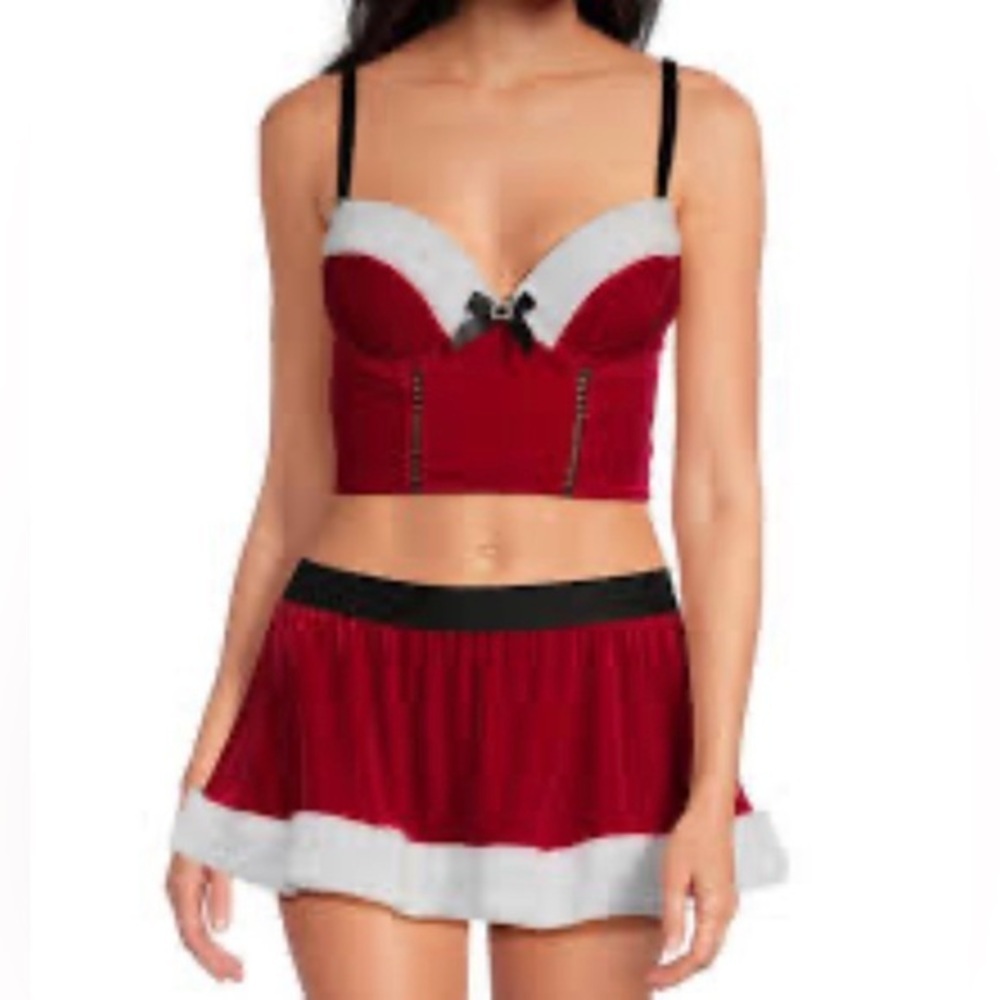 Seductive Wear By Cinema Etoile 3 Piece Santa Set Size Large